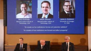 Three US citizens have won the Nobel Prize in Economics