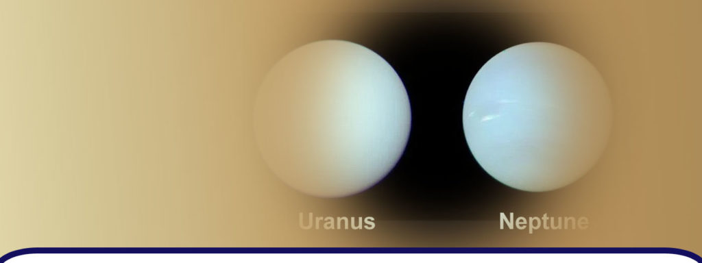 Uranus und Neptun haben tatsächlich die gleiche blaue Farbe, wie neue Farbbilder zeigen