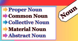 Classification des noms en Anglais (Classification of Nouns)