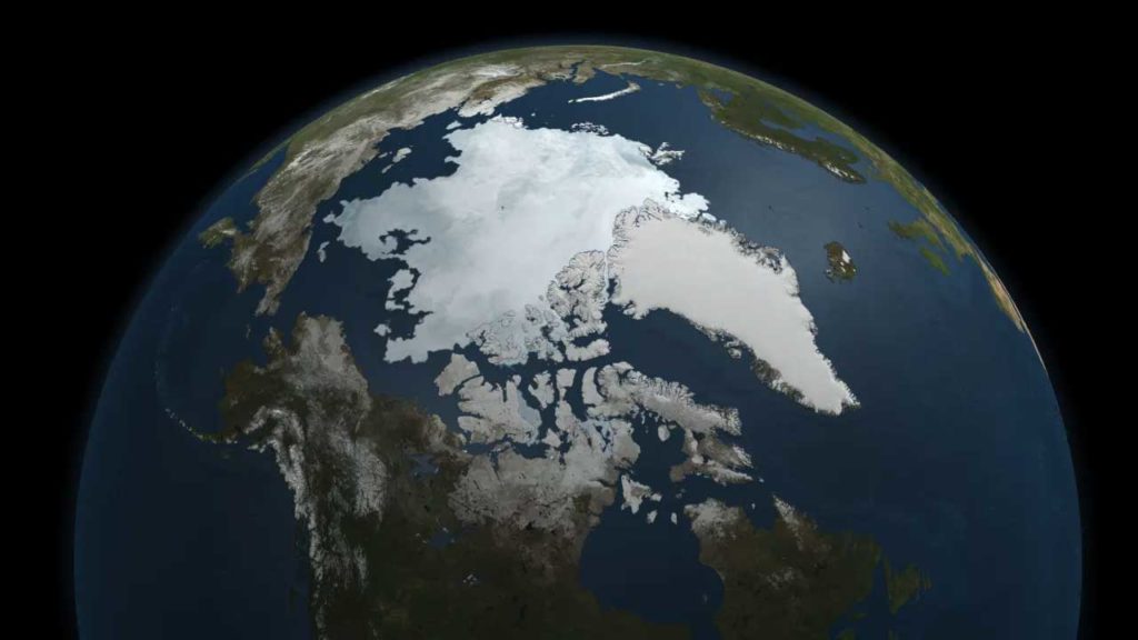 La fonte des glaces polaires causée par le changement climatique redistribue la masse terrestre et augmente la durée du jour