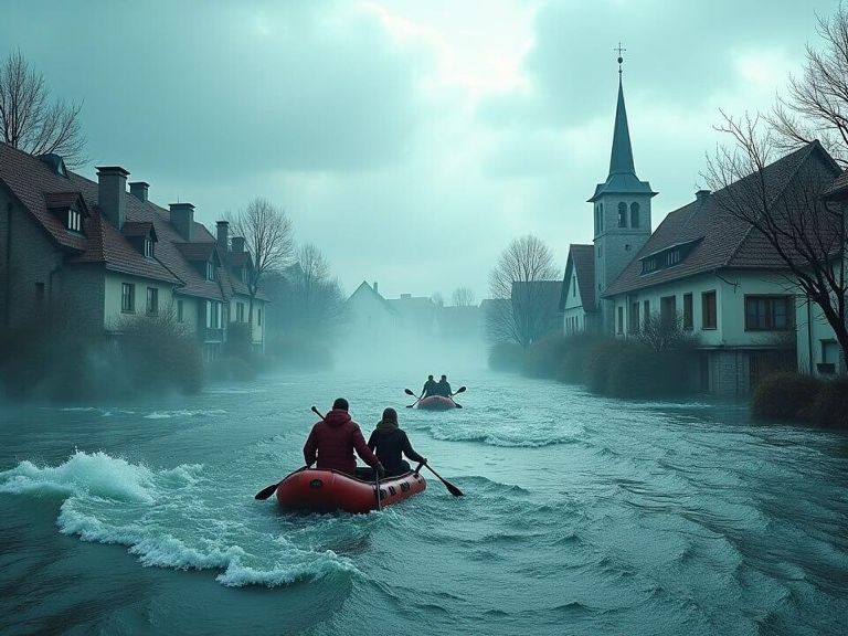 Les inondations et incendies à grande échelle qui ont tué des dizaines de personnes sont causés par le changement climatique mondial