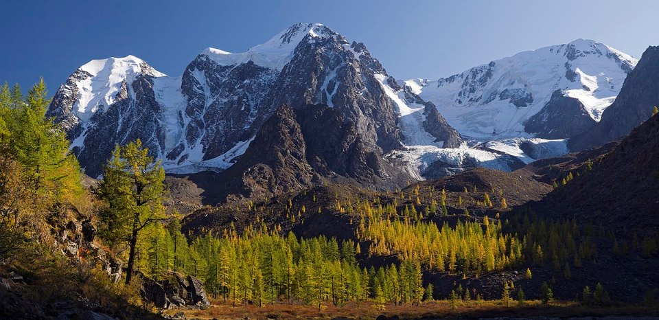 Glaciares que se derriten: los Andes, Altai, los Alpes y China pueden quedar completamente libres de hielo