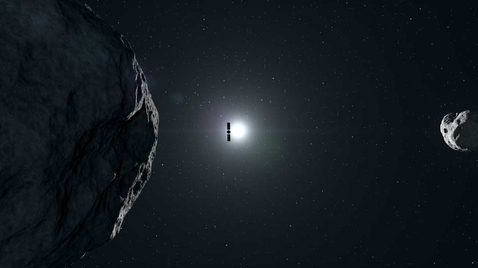 La misión Hera visitará el asteroide Dimorphos, previamente derribado, para evaluar las consecuencias de su colisión con el aparato DART