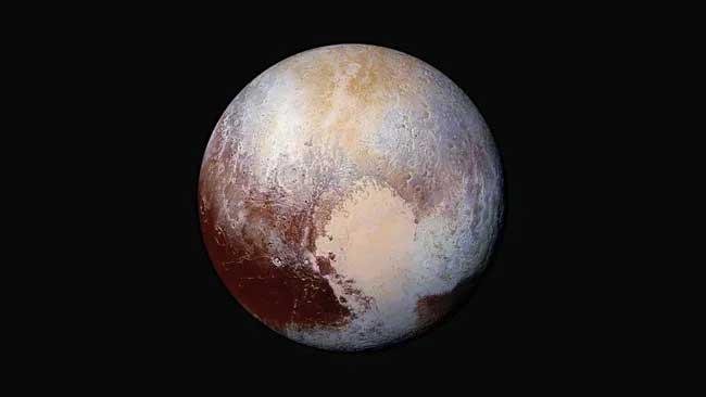 El «corazón» de Plutón deja entrever su rico mundo geológico